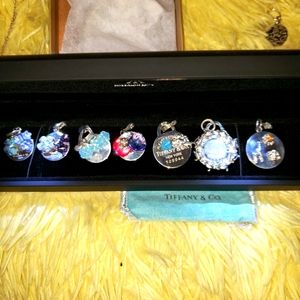TIFFANY&CO TAGS WITH JEWLER BARRY MARLOW CUSTOM CHARMS ADDED! NEW!PRICE PER EACH